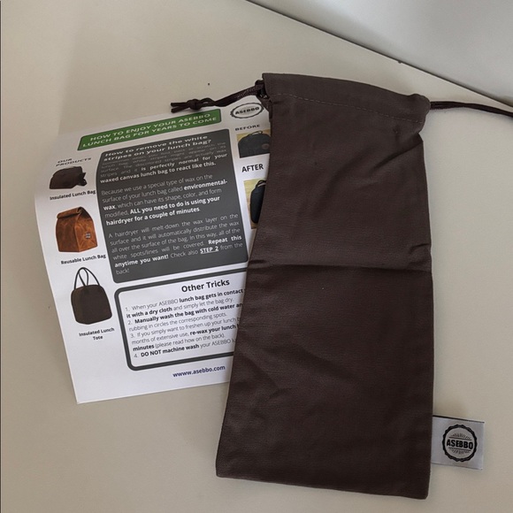 NWT Asebbo Insulated Lunch Bag - Picture 10 of 11